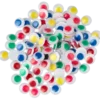 Plastögon färgade självhäftande