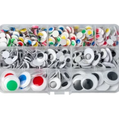 Plastögon självhäftande box