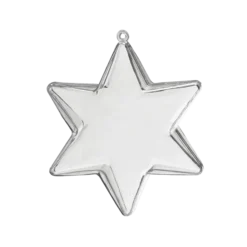 Plastornament, stjärna