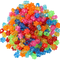 Plastpärla blommor
