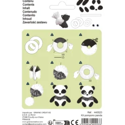 Pom-Pom kit, panda