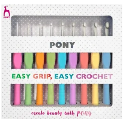 Pony Set virknålar Easy Grip
