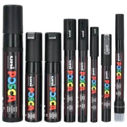 Posca Set, svart