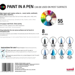 Posca Set, vit