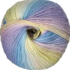 Pretty ullgarn, pastellprint