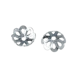 Pärlinfattning silver