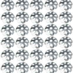 Pärlinfattning silver