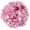 Pärlmix Ballad, rosa