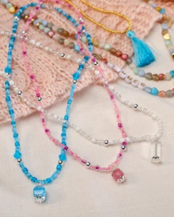 Pärlmix Ballad, rosa
