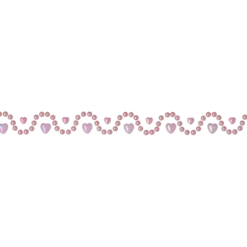 Pärltejp, rosa