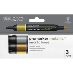 Promarker 3 set, metallic tones