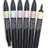 Promarker 6 set, pastel tones