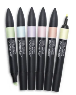 Promarker 6 set, pastel tones
