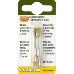 Proxxon stålborste mässing