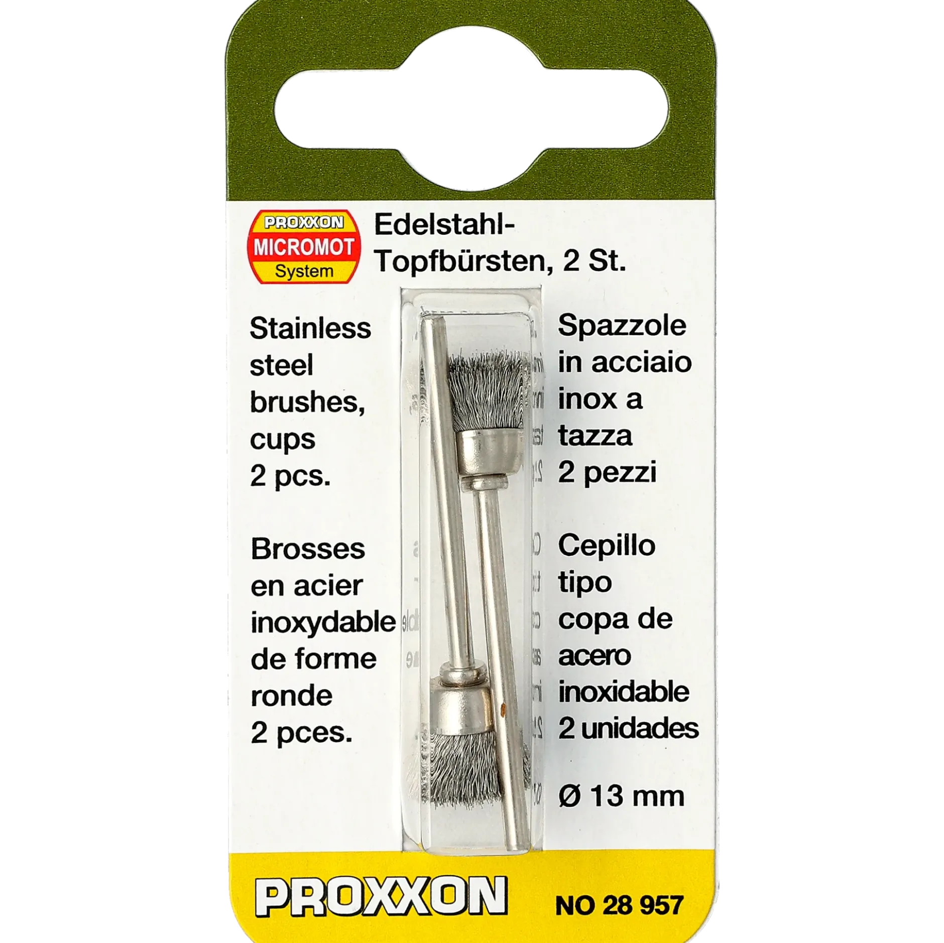 Proxxon stålborste RF