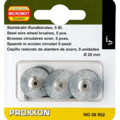 Proxxon stålborste rund
