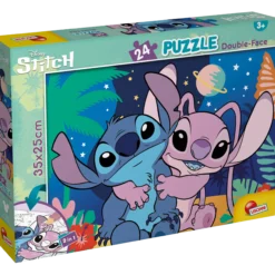 Pussel 2 i 1, Lilo & Stitch 24 bitar