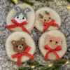 Pysselväska Rörpärlor, pastellfärger