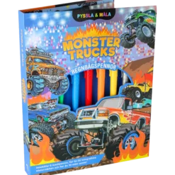 Pyssla och måla Monstertrucks