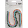 Quilling pappersremsor basfärger, 8 mm