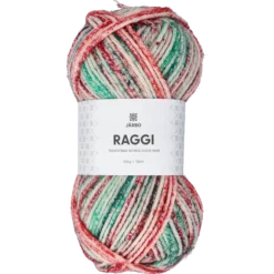 Raggi, sockgarn, chili chives
