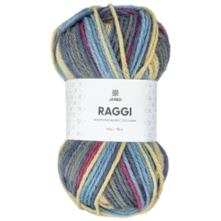 Raggi, sockgarn, city canvas