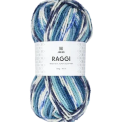 Raggi, sockgarn, flume ride