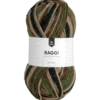 Raggi, sockgarn, kamouflagefärger