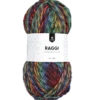 Raggi, sockgarn, regnbågstwist