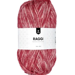 Raggi, sockgarn, rosehip melange