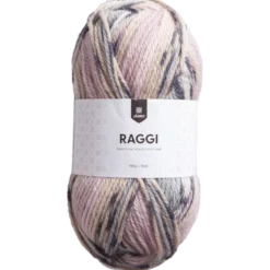 Raggi, sockgarn, rosy meadow