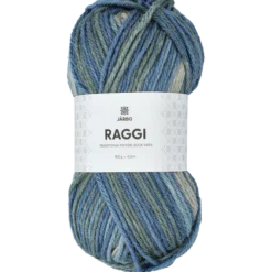 Raggi, sockgarn, sea glass