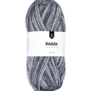 Raggi, sockgarn, stone melange