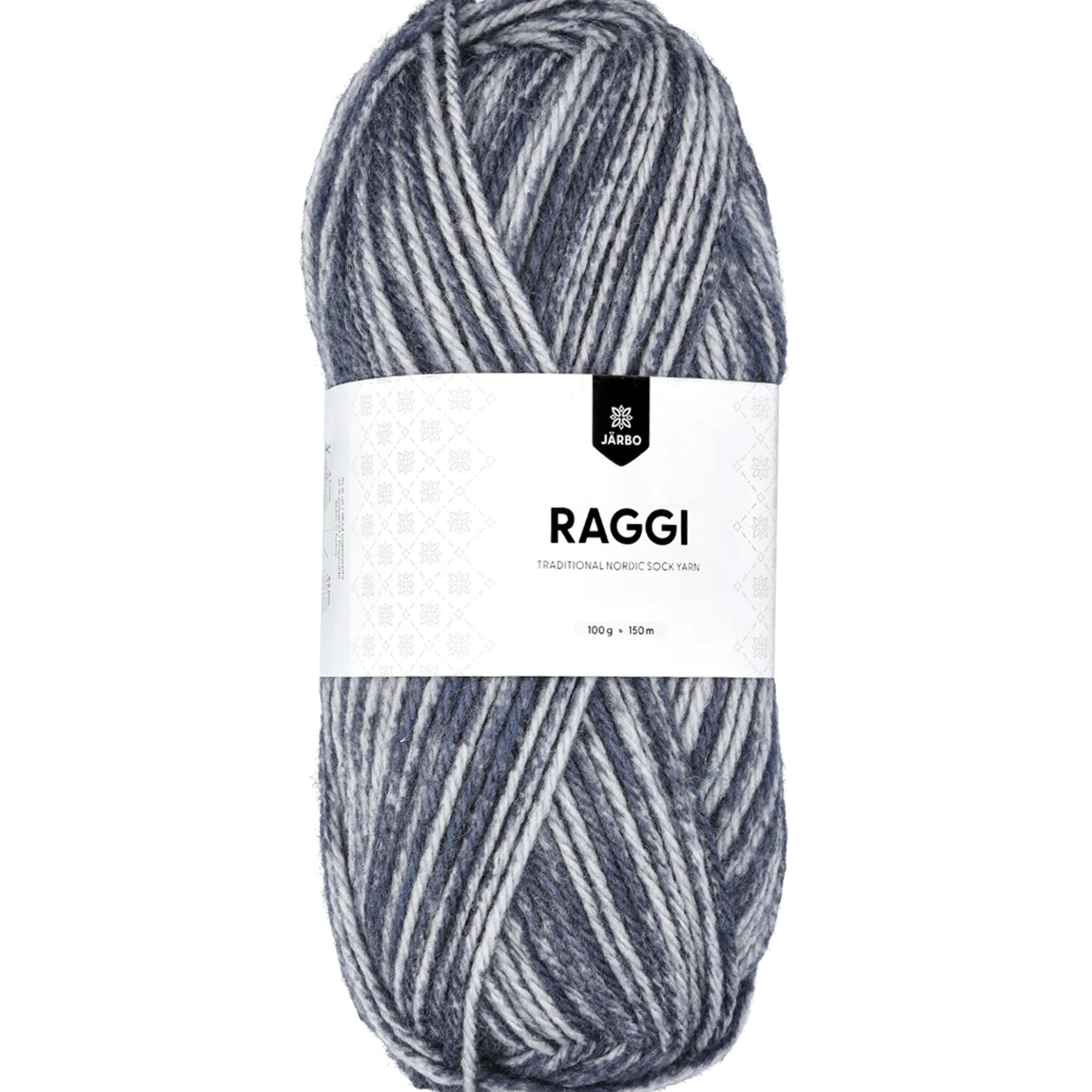 Raggi, sockgarn, stone melange