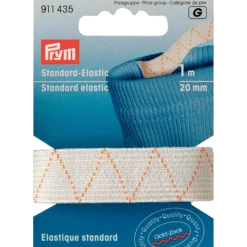 Resårband 20 mm, svart