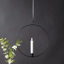 Ring med antikljus LED