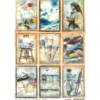 Rispapper A4, An artist journey cards