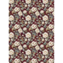 Rispapper A5 Mixed set Bohemian Burgundy