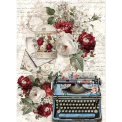 Rispapper A5 Mixed set Bohemian Burgundy