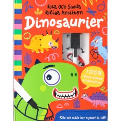Rita & sudda roliga ansikten dinosaurier