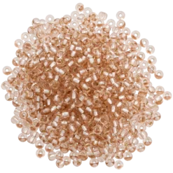 Rocaillespärlor 6/0, champagne