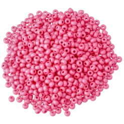 Rocaillespärlor 6/0, rosa/cerise