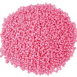 Rocaillespärlor 9/0, rosa/cerise
