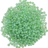 Rocaillespärlor 6/0, Skimrande pastell grön