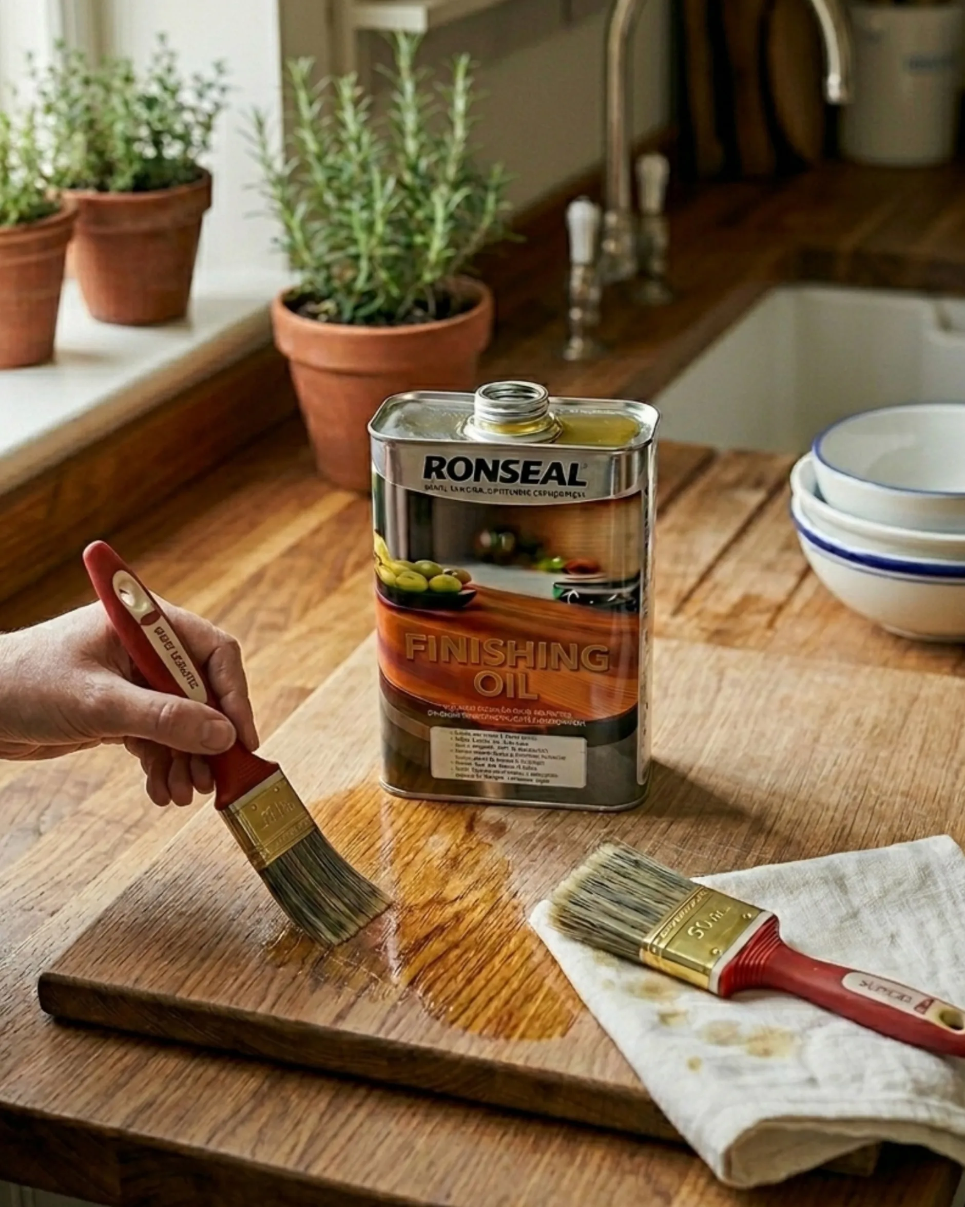 Ronseal finishing oil