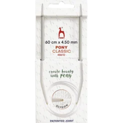 Rundstickor 60 cm, 4,5 mm