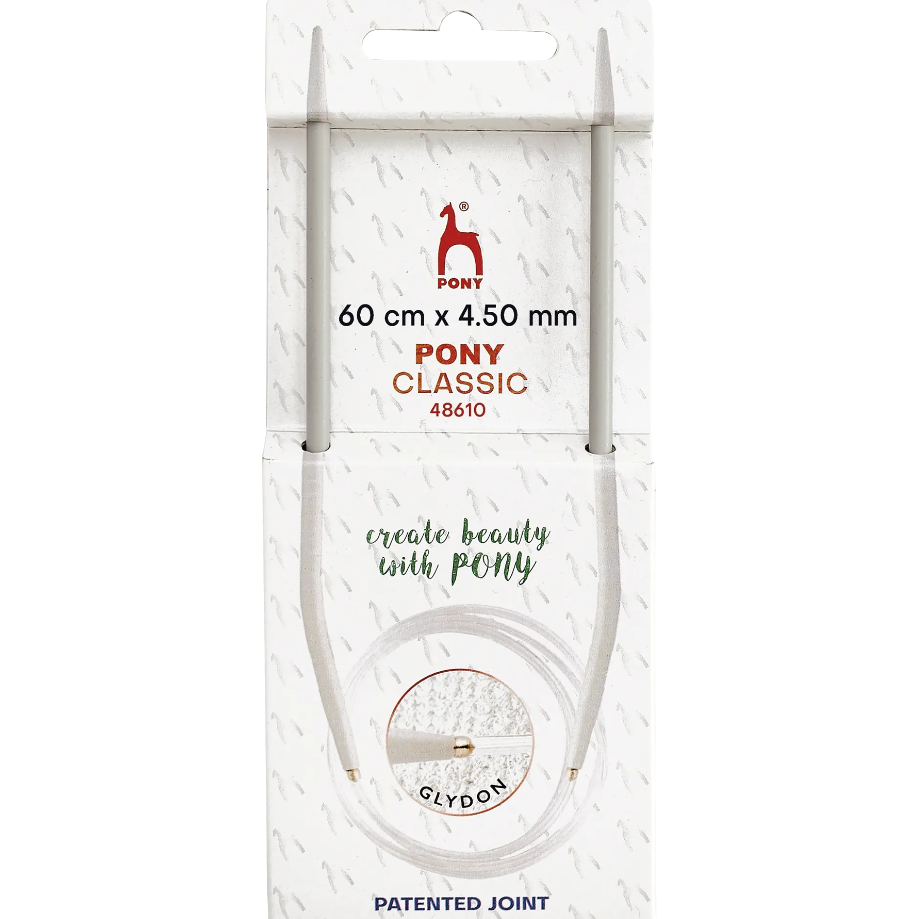 Rundstickor 60 cm, 4,5 mm