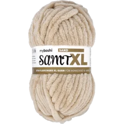 SAMT XL sammetsgarn, ljusbeige