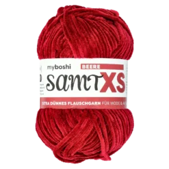 SAMT XS sammetsgarn, berry