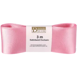 Satinband, rosa